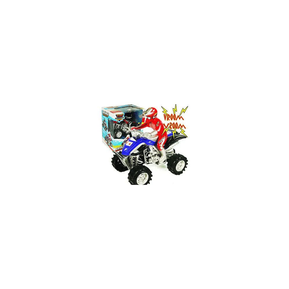 16 Wholesale Friction Powered Atvs W/lights & Sound.