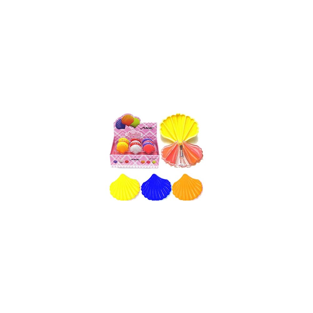 192 Pieces of Magic Seashell Lip Gloss Compacts
