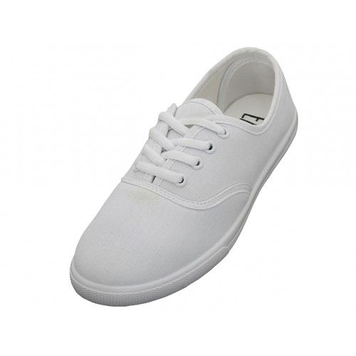 24 Pairs of Youth Canvas Shoes Sizes: 11-4