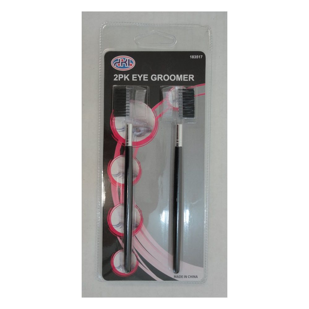 24 Wholesale 2pk 6" Eye Groomer Brush
