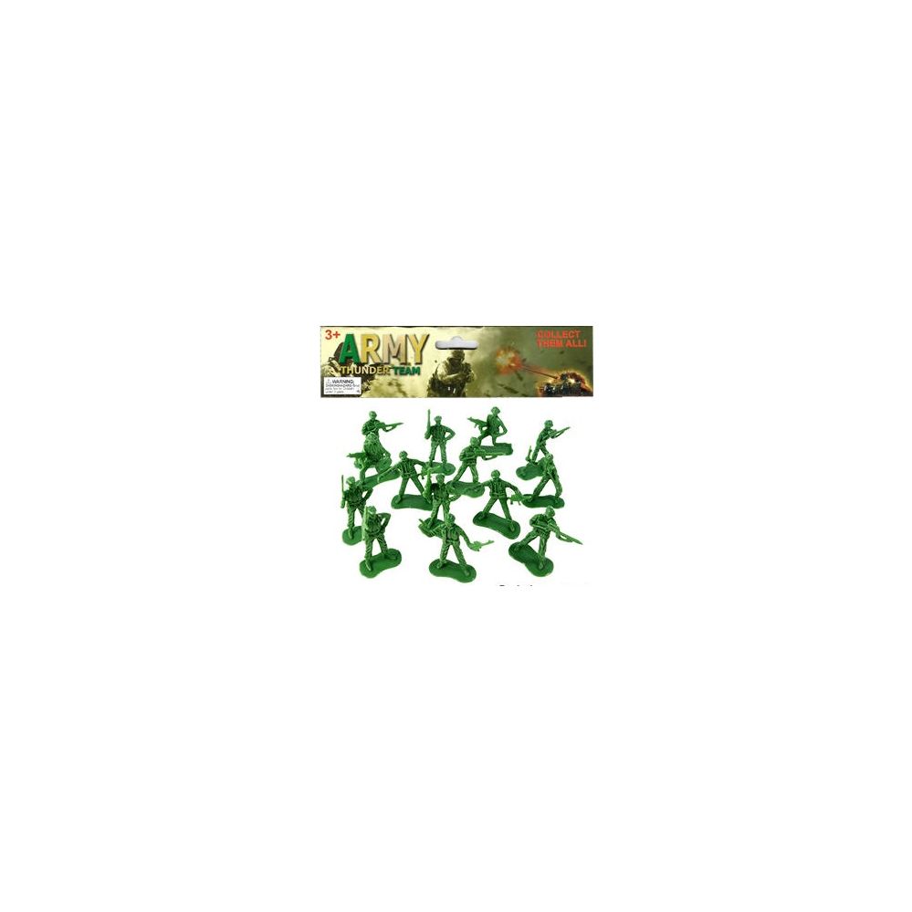 48 Pieces of 36 Piece Army Thunder Soldiers