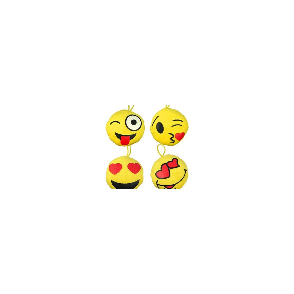 96 Bulk Mini Plush Emojis