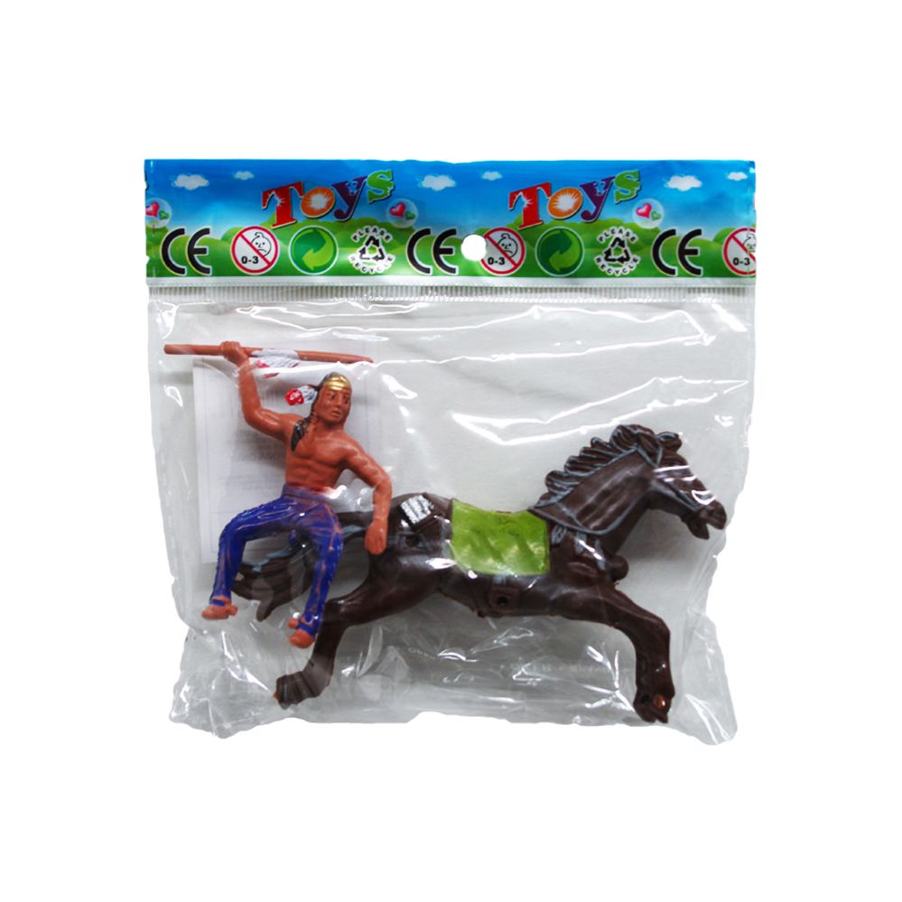 288 Wholesale Indian & Horse Play Set