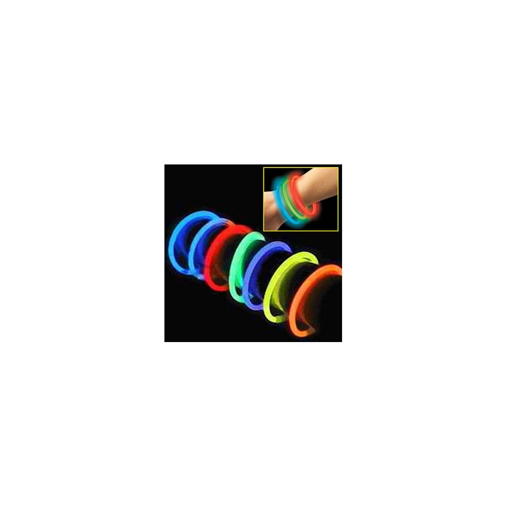 2000 Pieces of Assorted Color Glow Bracelets