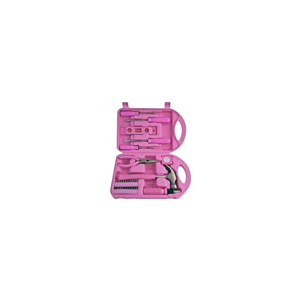 24 Pieces of 30 Piece Pink Tool Sets