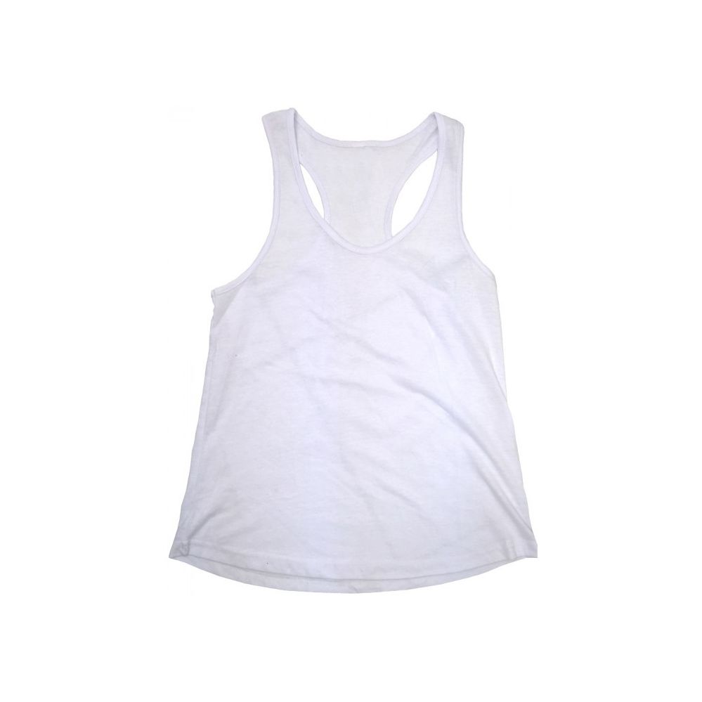 48 Pieces of Ladies White Racer Back Tank Tops