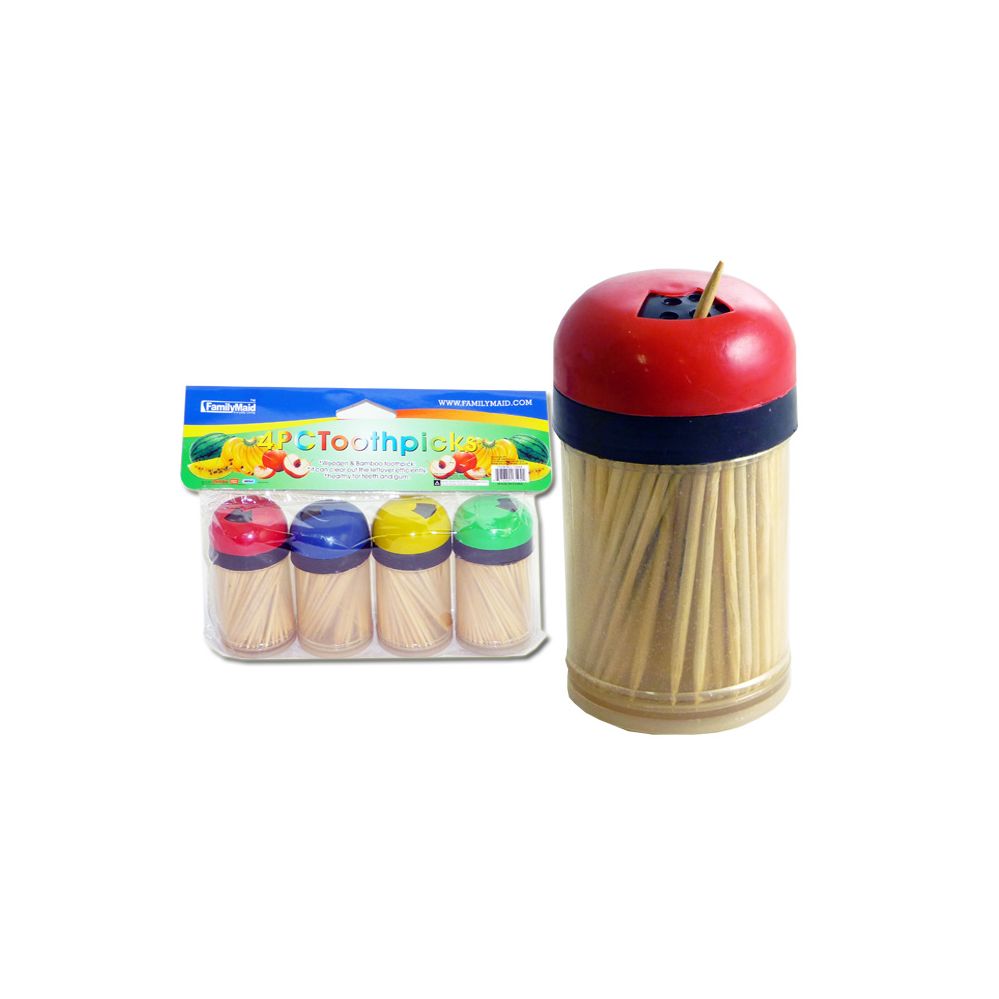 96 Pieces of 4 Pieces Toothpick Holders