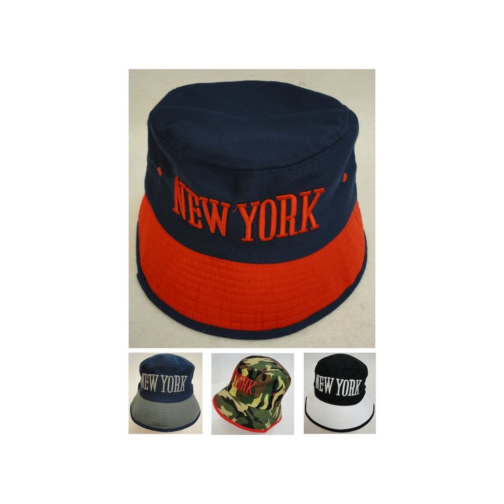12 Pieces of Bucket Hat New York