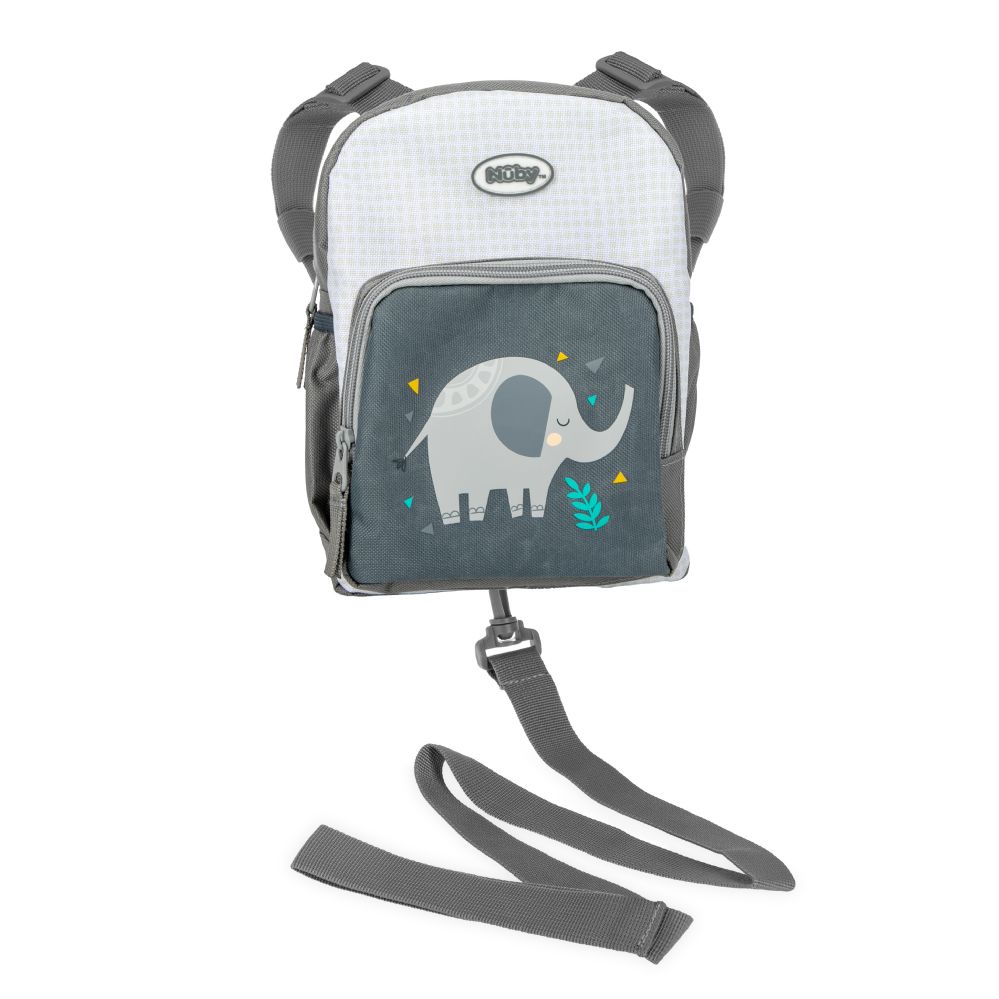 Nuby Quilted Mini Backpack with Safety Harness and Detachable Tether Unicorn 