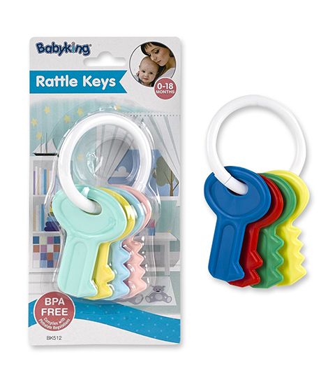 72 Pieces of Rattle Key Baby Toy