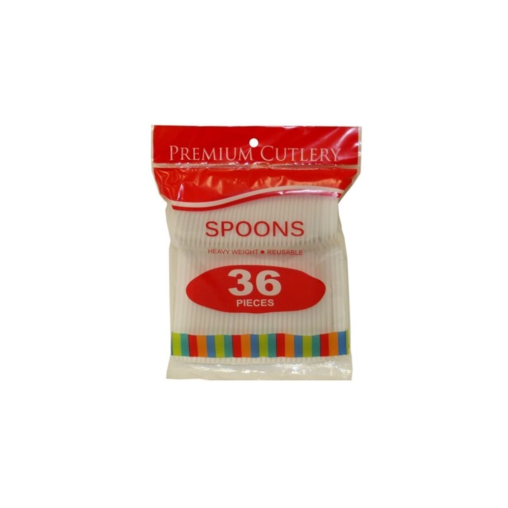 72 Pieces of 36pc Hd White Spoon