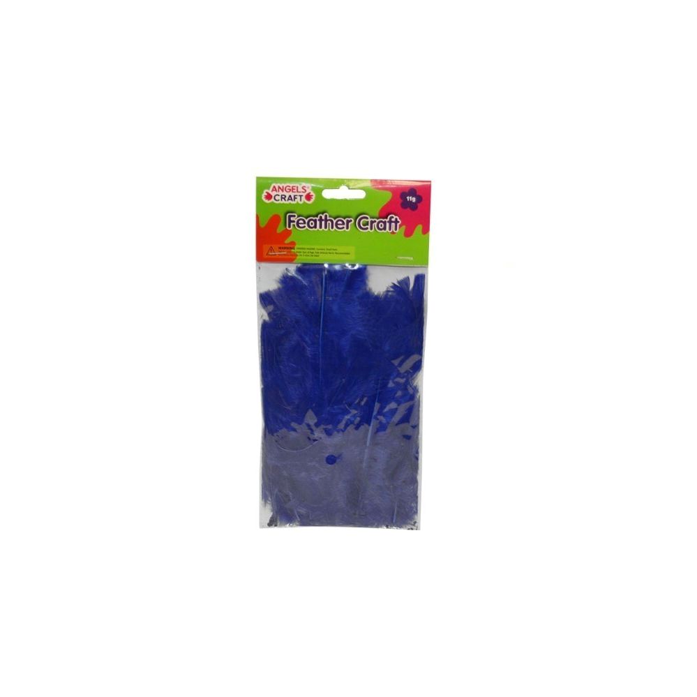 360 Pieces Feathers Royal Blue 11g - Craft Glue & Glitter