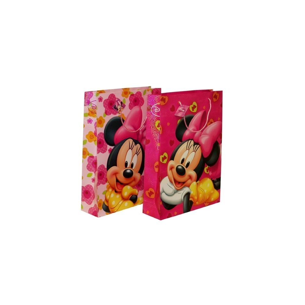 72 Wholesale Large Minnie Paper Gift Bag