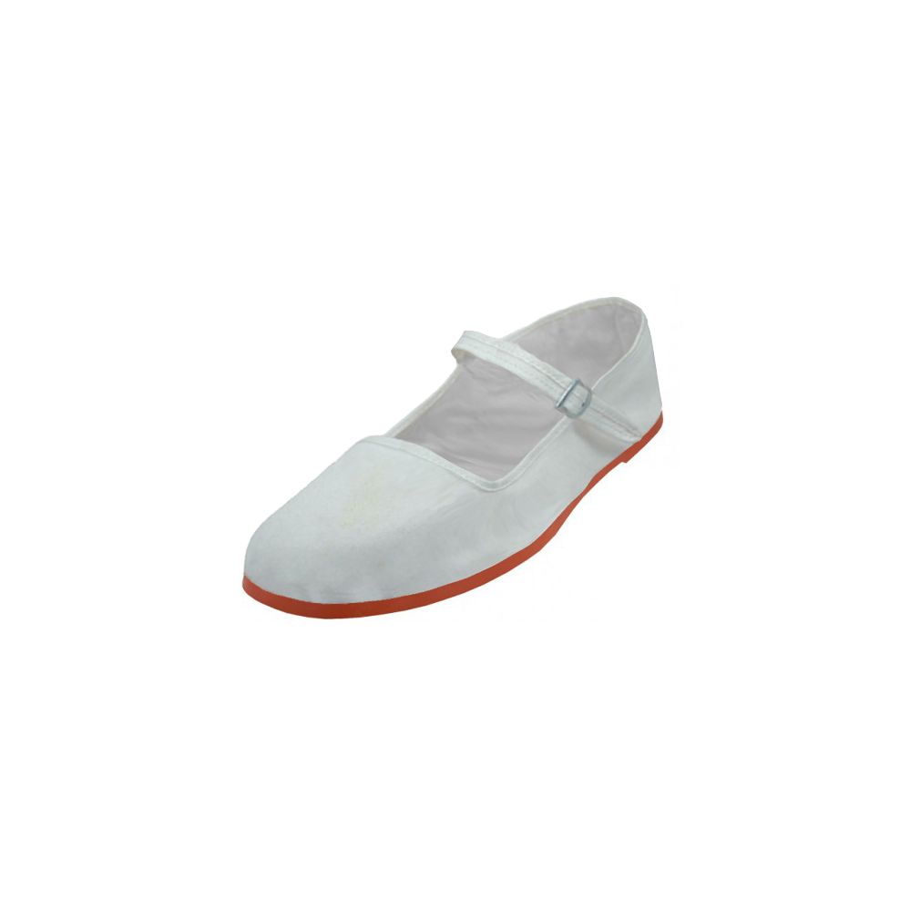 36 Wholesale Girl's Classic Cotton Mary Jane Shoes( White Color Only)