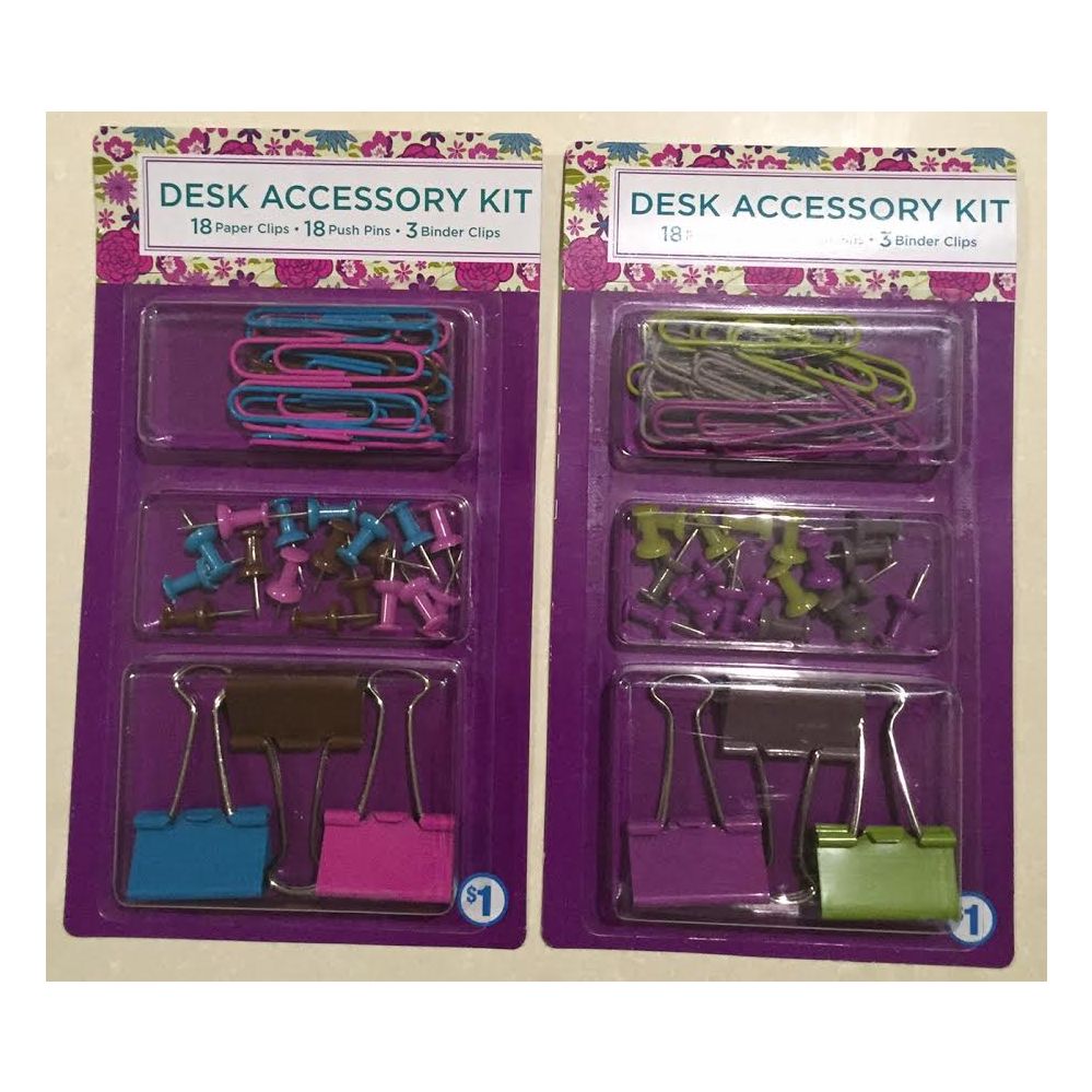 96 Pieces of Desk Accessory Kit