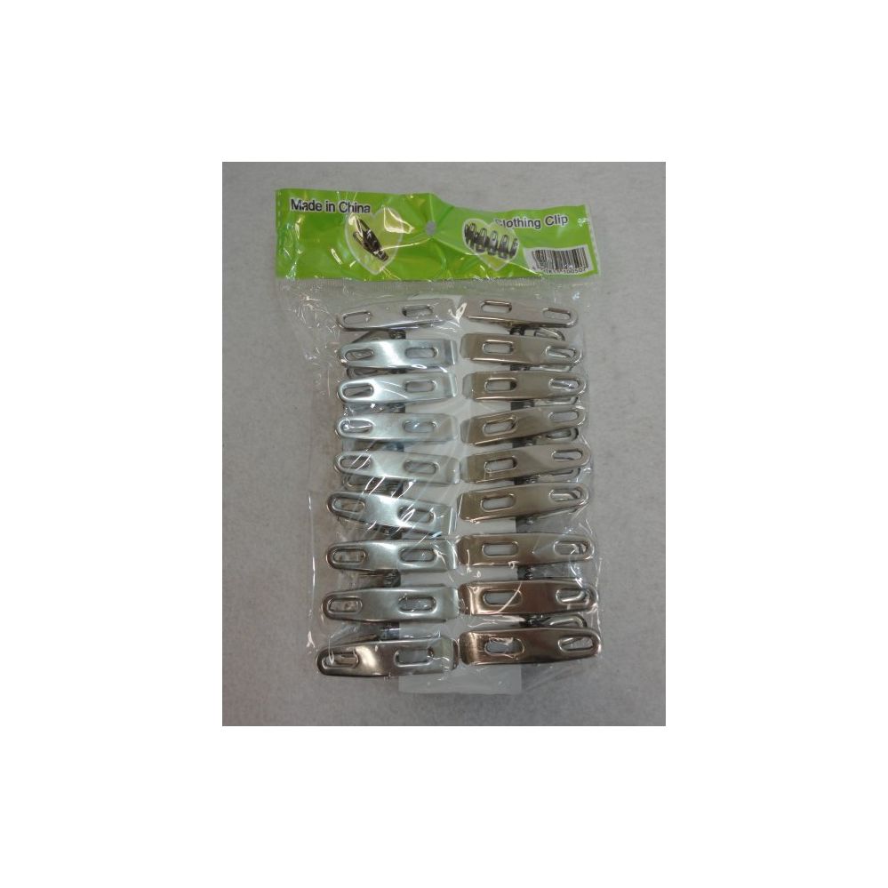 48 Pieces of 20pc Mini Metal Clips [green Pkg]