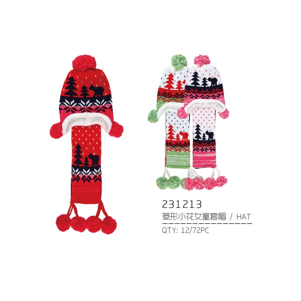 72 Pieces of Assorted Color Children's Hat