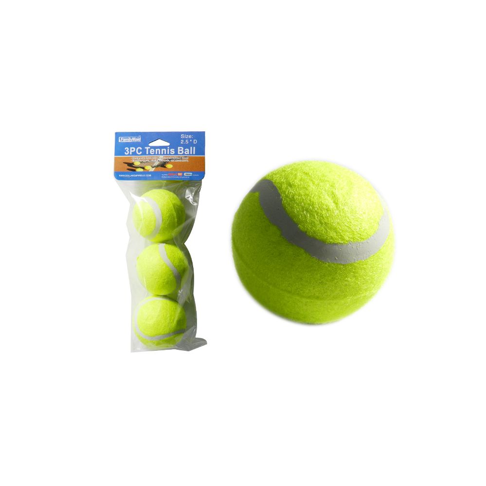 24 Pieces of 3 Piece Tennis Balls