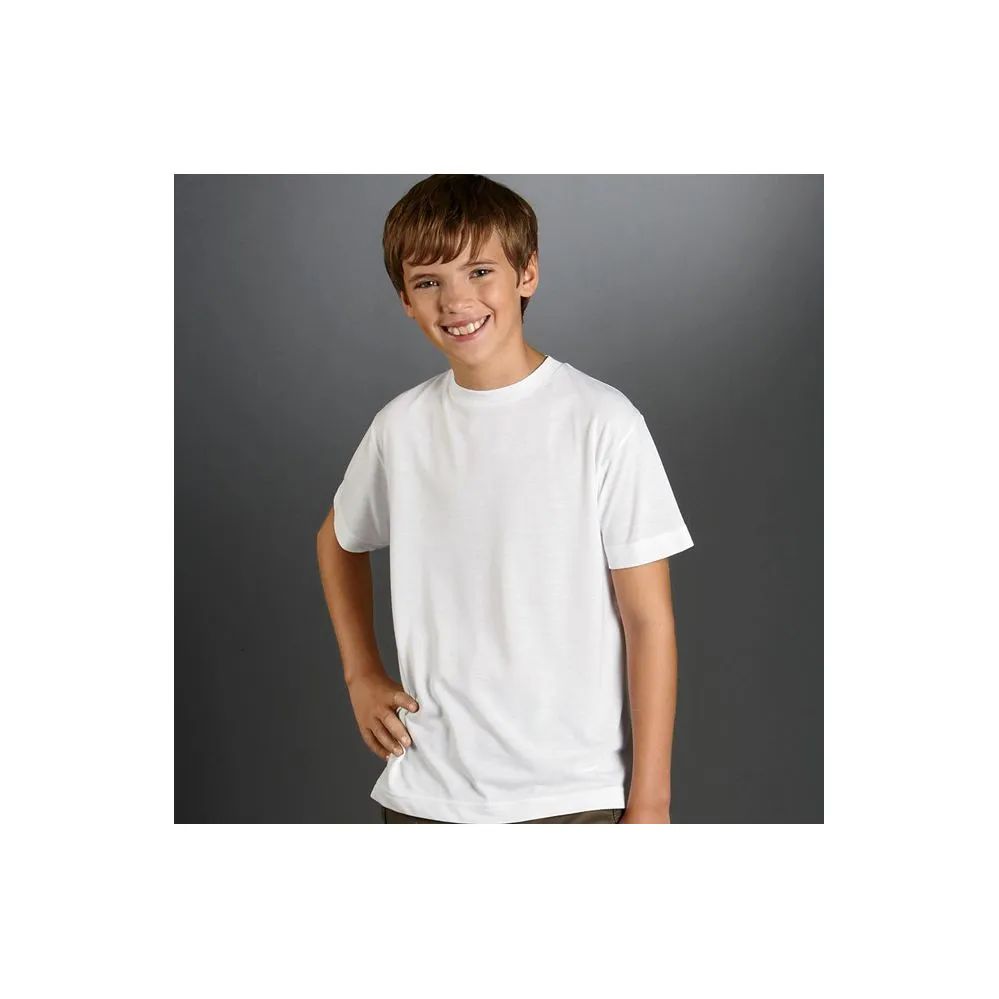 60 Pieces 100 % Cotton White T Shirts - Boys T Shirts