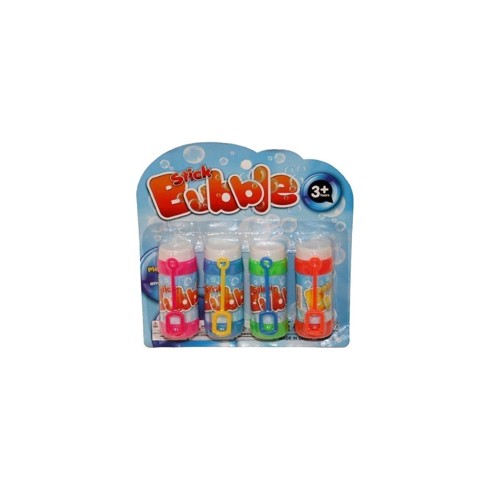 96 Wholesale 4 Piece Bubbles In A Blister Card
