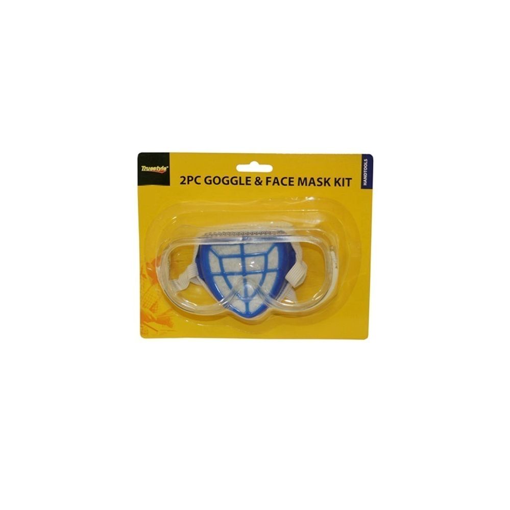 96 pieces of 2 Piece Goggle And Face Mask Kit
