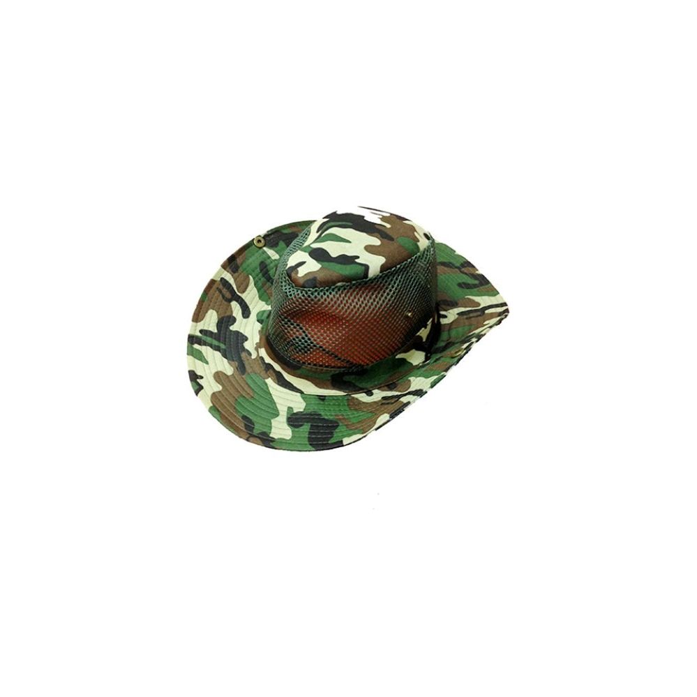 72 Pieces Fishing Hat Camouflage Cowboy Style - Cowboy & Boonie Hat