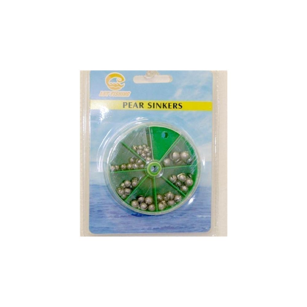120 Pieces of Assorted Sinkers
