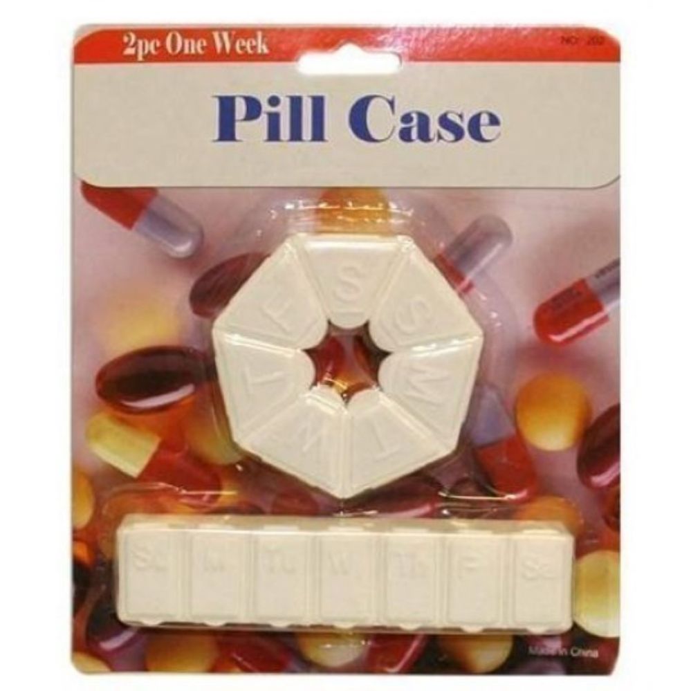 48 pieces of Pill Boxes 2pk 7.5x6 in