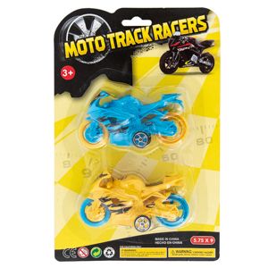 72 Pieces of Moto Track Racers - 2 Piece Set