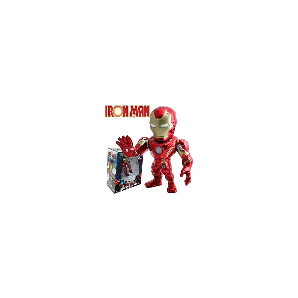 8 Pieces of Die Cast Marvel's Iron Man Figurines