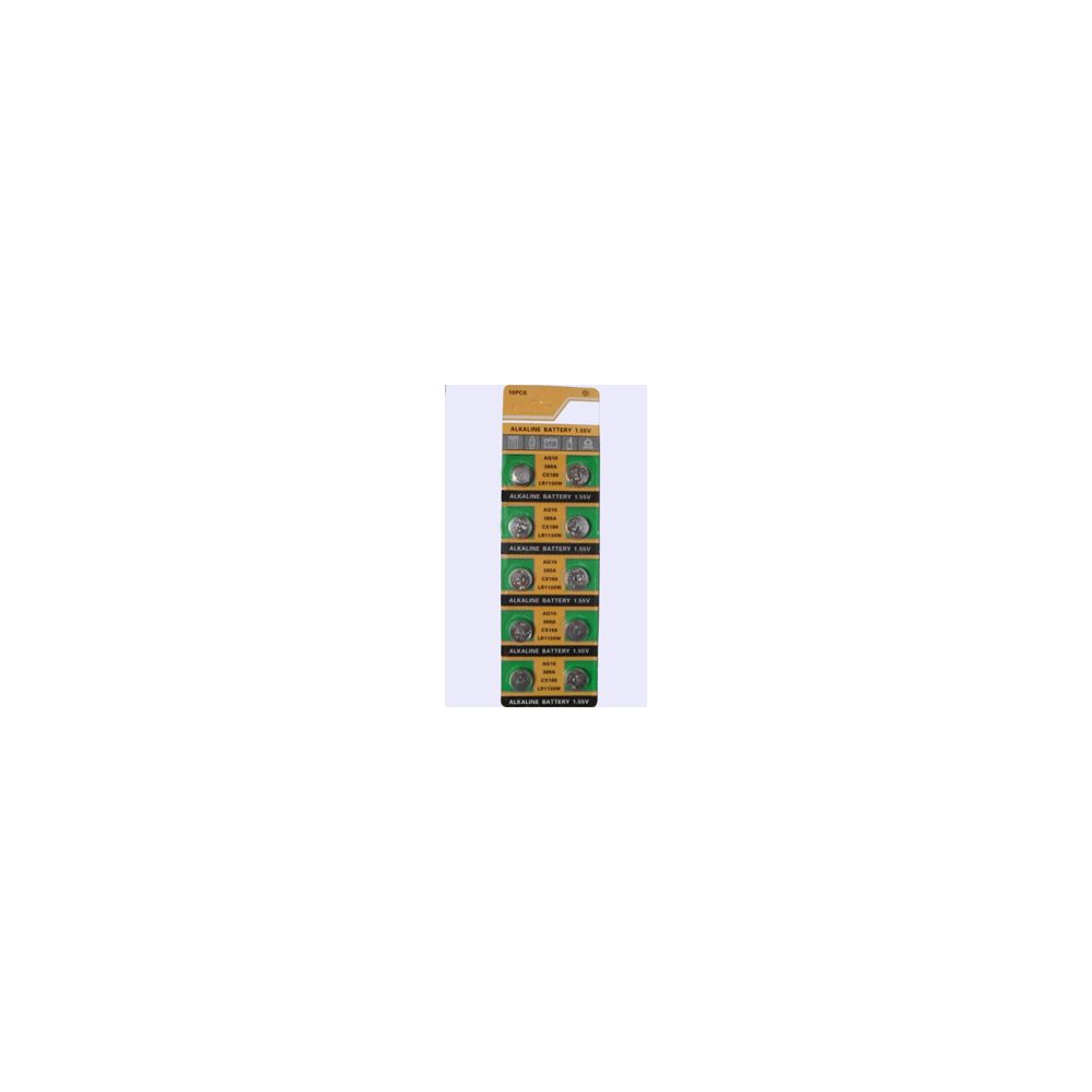 40 Pieces of Ag10 Batteries(10 Pc.)