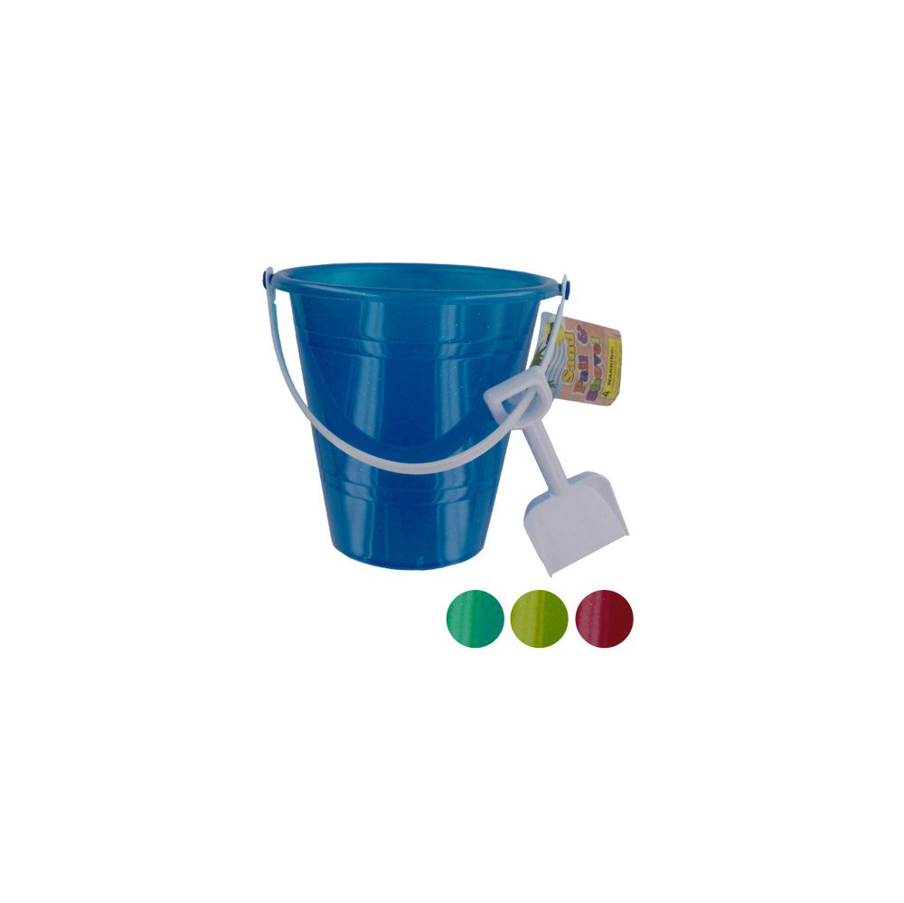24 Wholesale Glitter Sand Pail With Shovel at