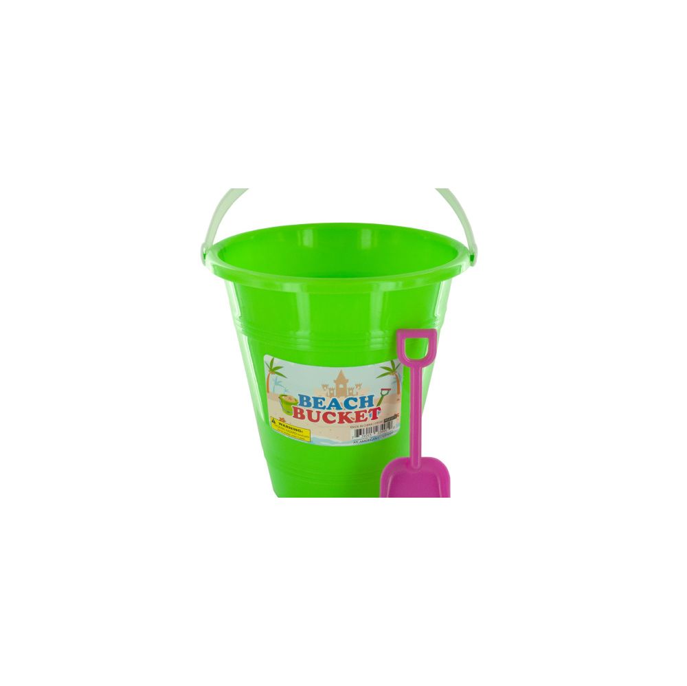 36 Wholesale Beach Bucket With Attached Shovel