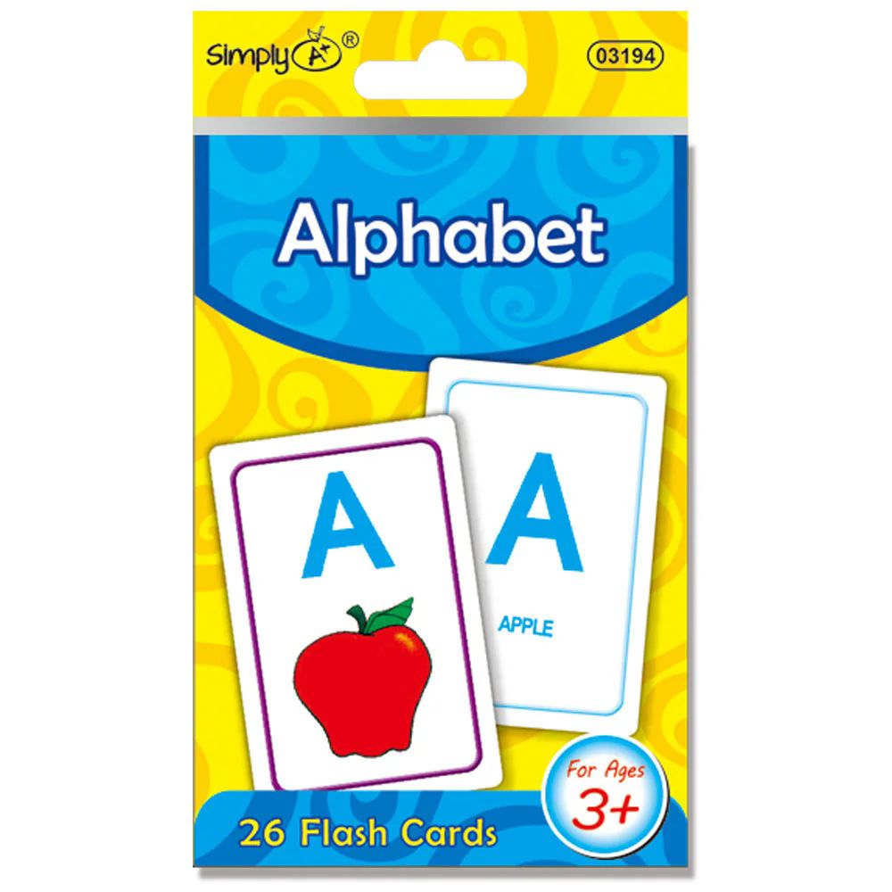 24 Pieces of flash card alphabet 