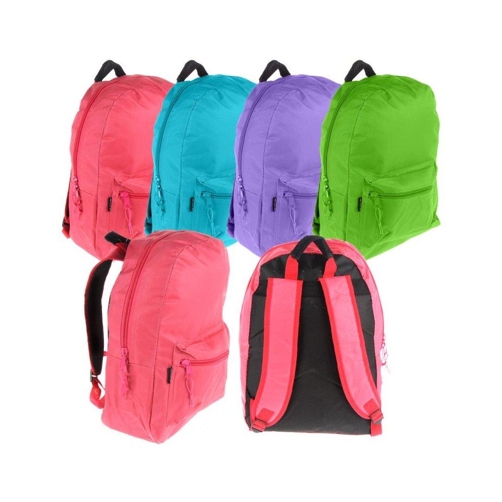 bright coloured backpacks