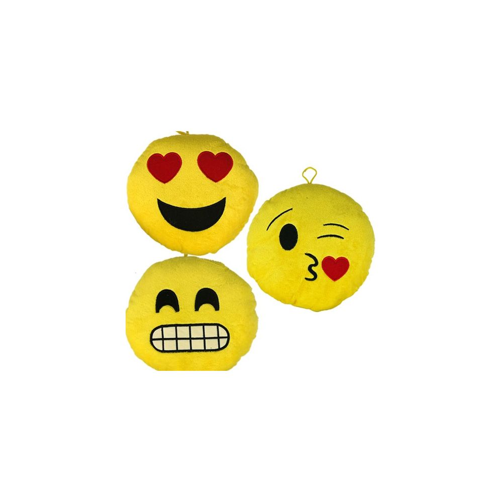 16 Pieces of Plush Emojis