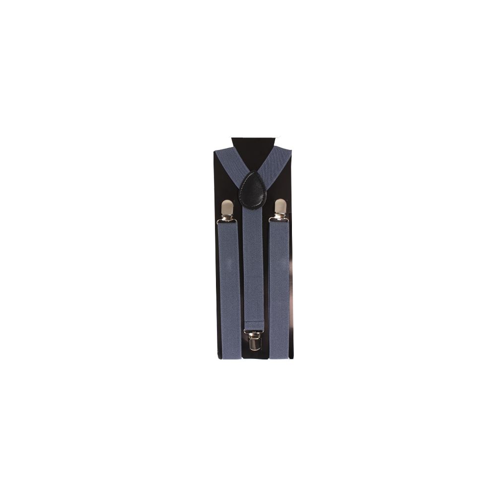 48 Pieces of Adult Suspender In Solid Grey