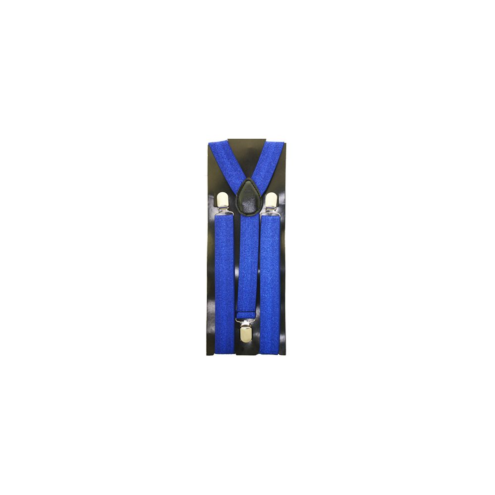 48 Pieces of Suspenders In Sparkly Blue