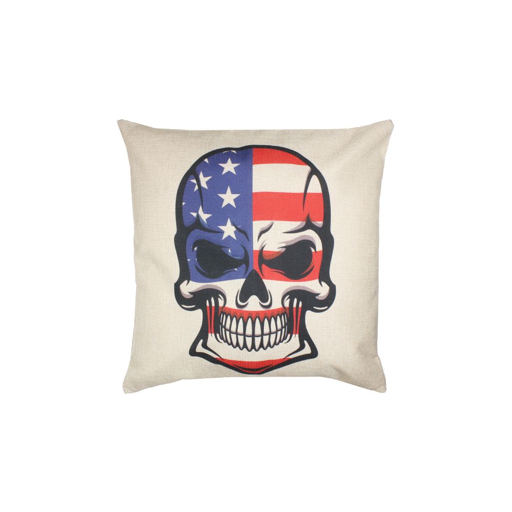 36 Pieces of Pillow With American Flag Skeleton