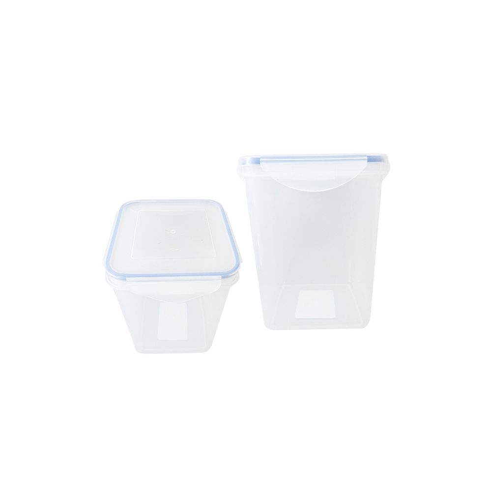 48 Pieces of Airtight Square Container 5.5x5.5x7" H