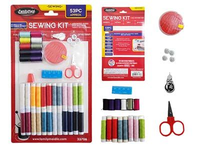 96 Sets of 53-Piece Sewing Kit