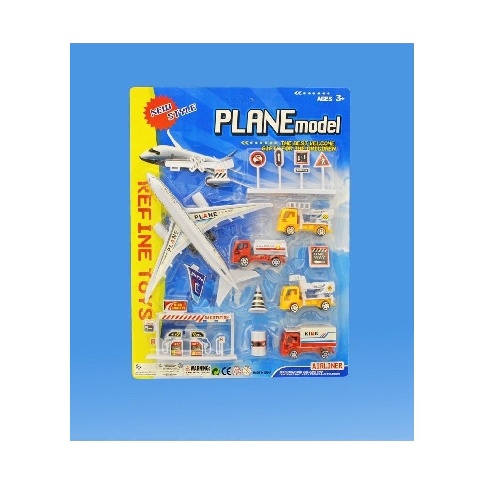 18 Wholesale Airplane And Car Set In Blister Card