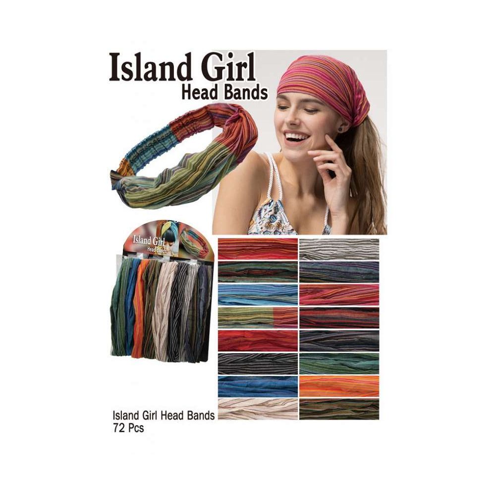 72 Pieces of Island Girl Head Bands