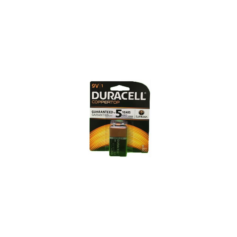 48 Pieces of Dura Coppertop 9V-1 Alkaline Exp. Dec. 2019