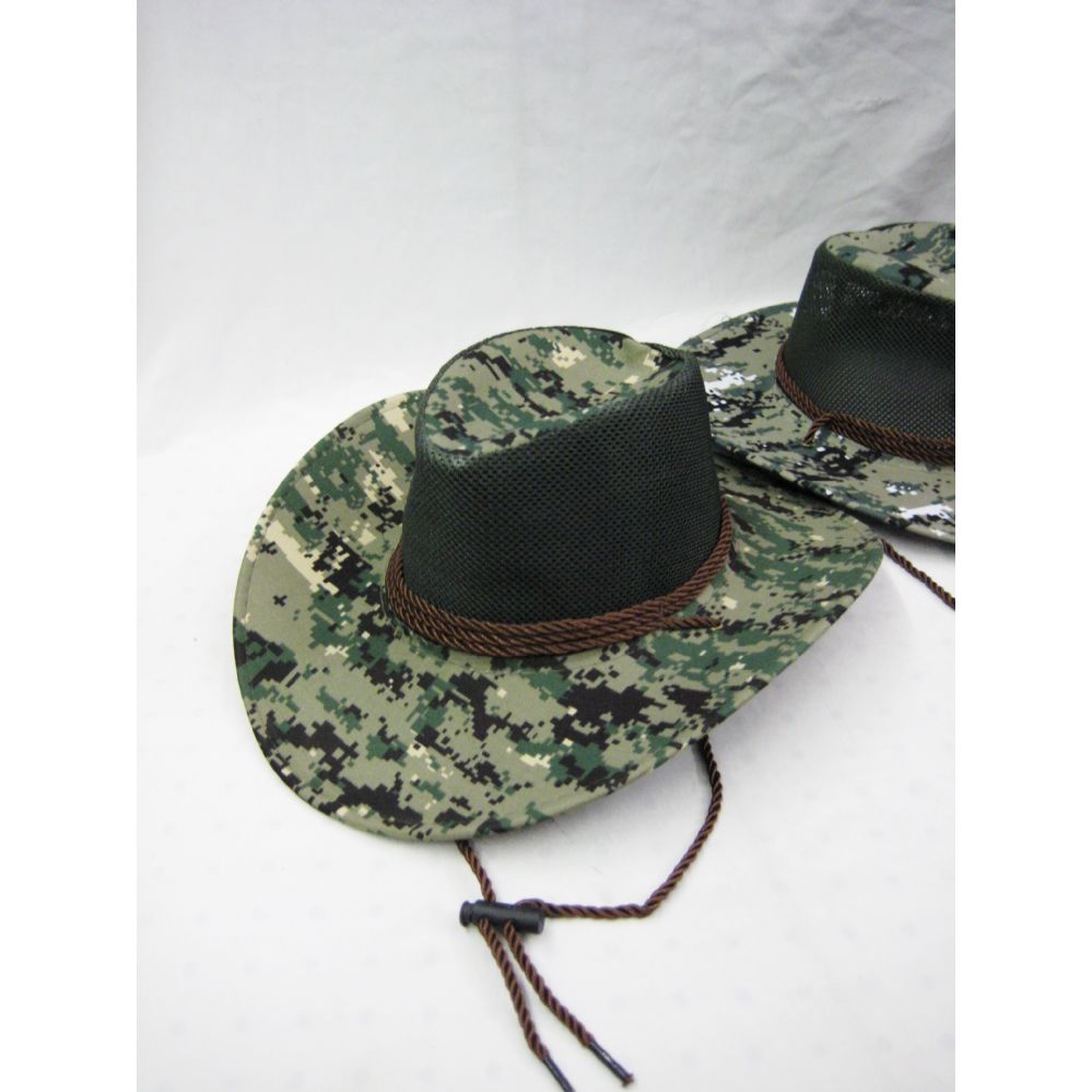 Camouflaged Men's Bucket Hats Wholesale