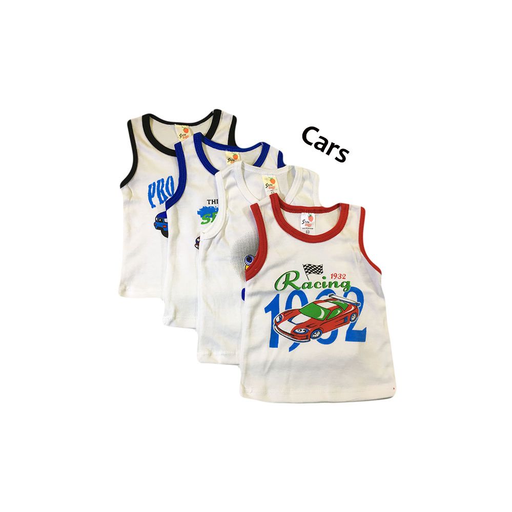 60 Pieces of Strawberry Boys Infant Tank Top