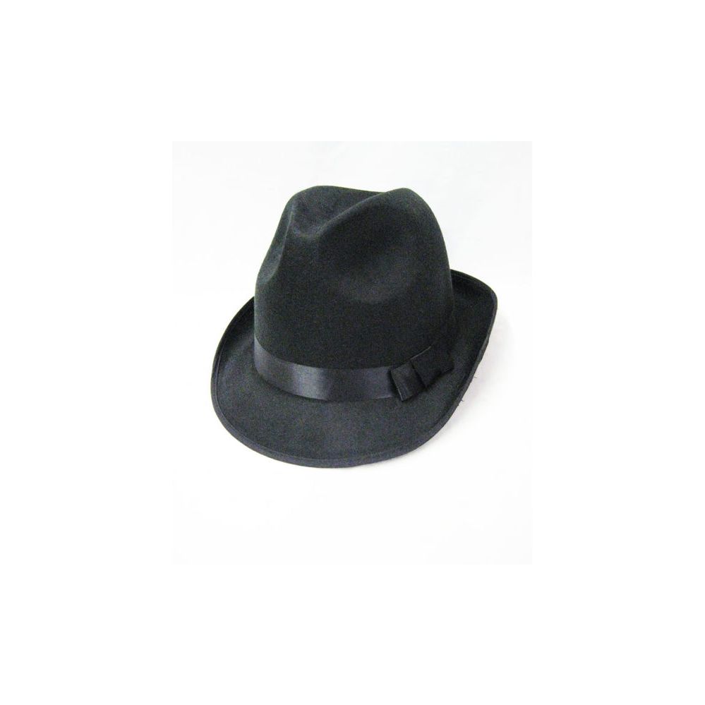 36 Wholesale Black Wool Fedora Hat