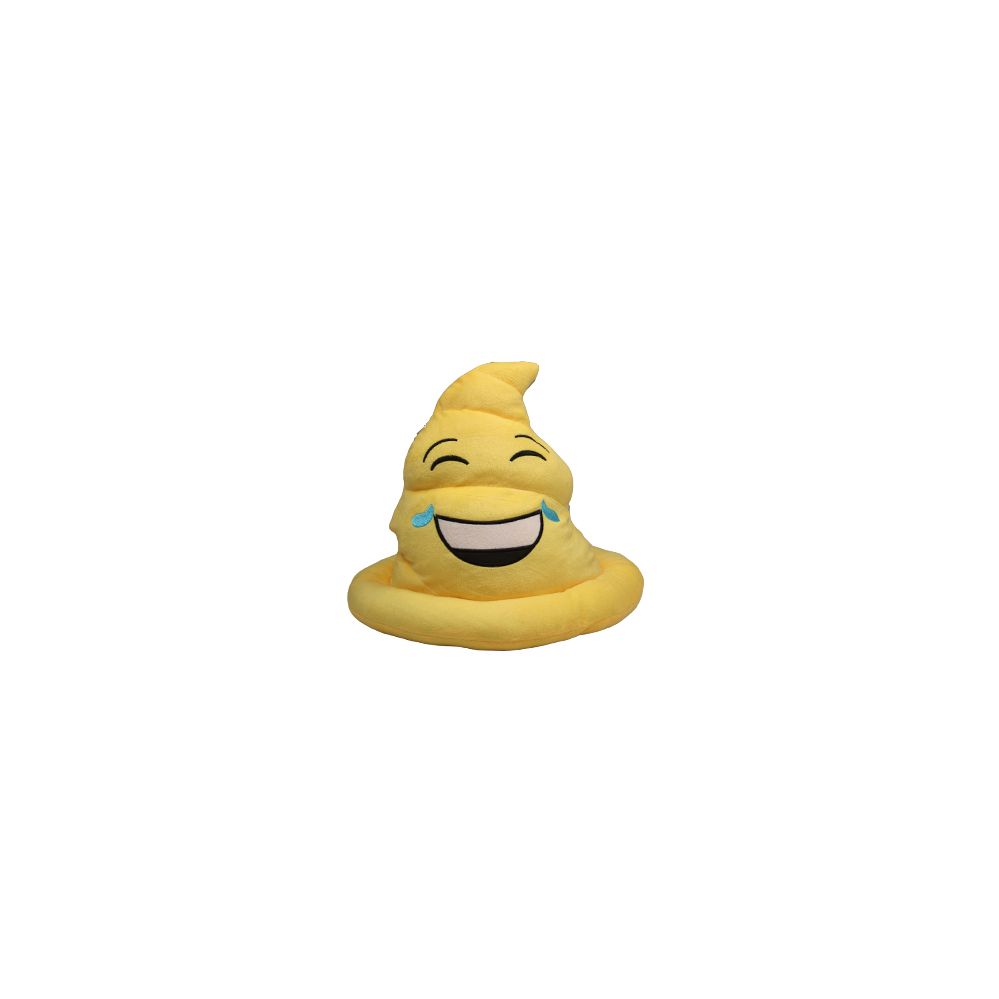 12 Pieces of Plush Soft Laughing Emoji Pointed Ski Hat