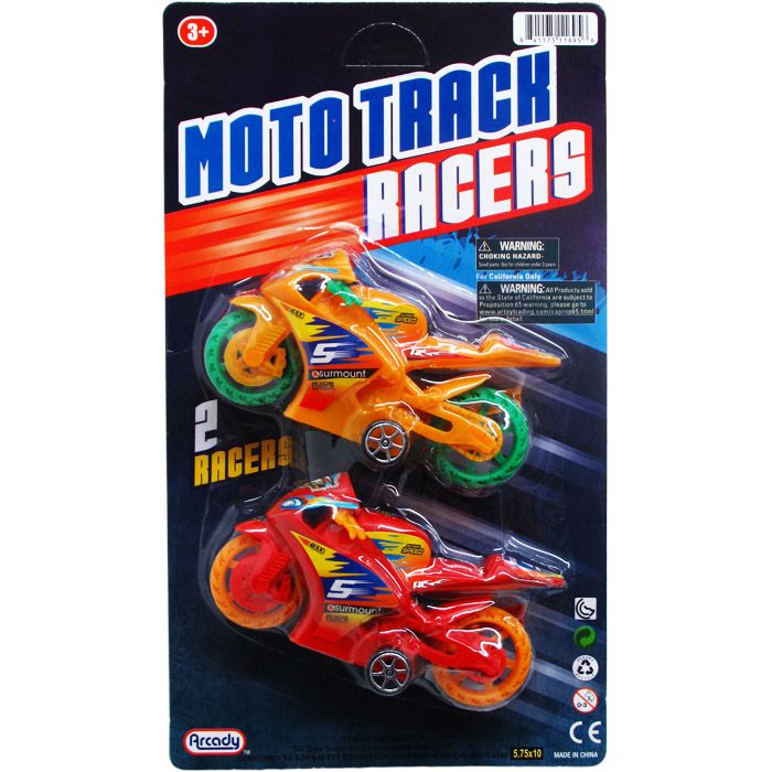 48 Pieces of 2 Piece Motor Bike Racers