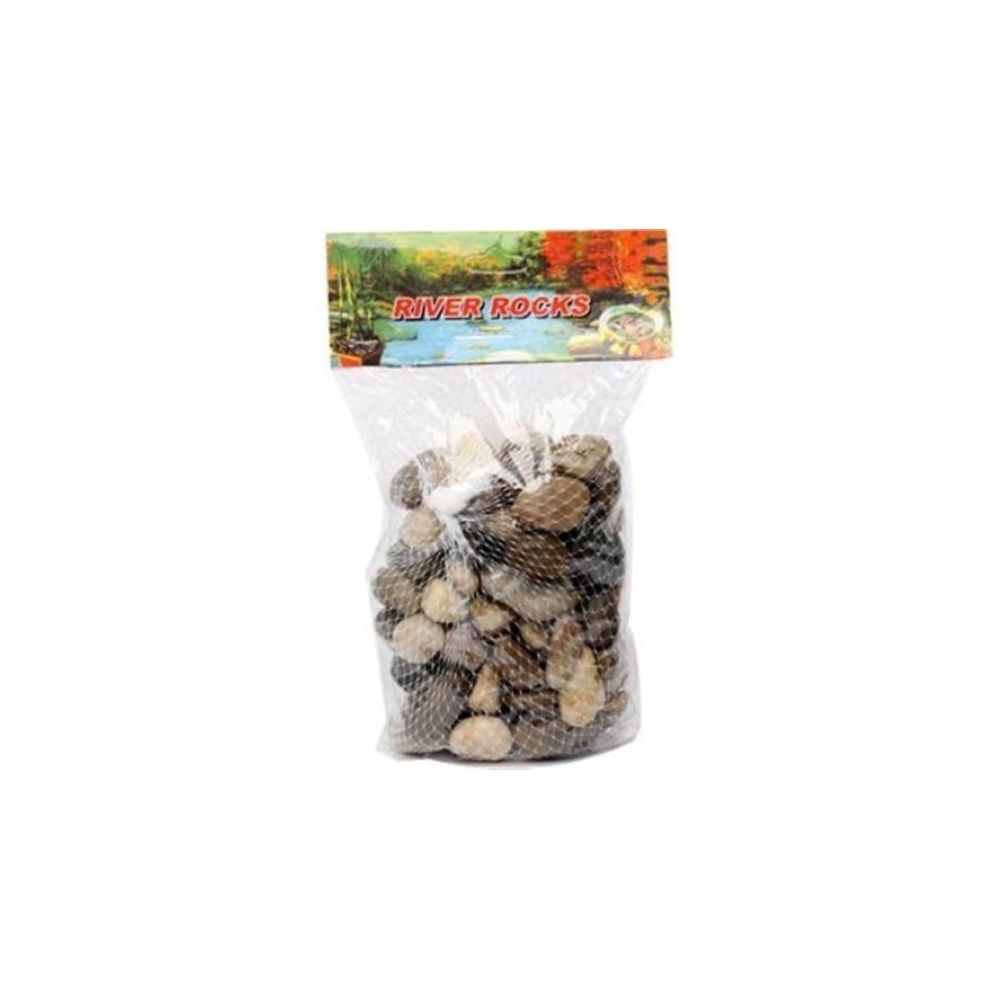 24 Pieces of River Rock Med Size 500g